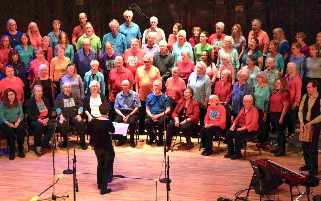 GHC singing in concert. Credit: Jim Fowler